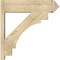 Ekena Millwork Merced Rough Sawn Arts and Crafts Outlooker, Douglas Fir, 8"W x 30"D x 30"H OUT08X30X30MRC03RDF - alternate 4